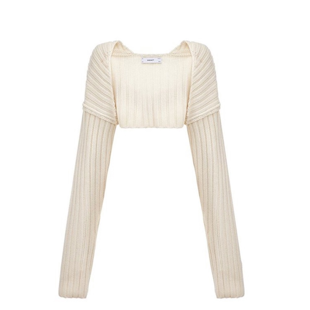 Simonett sweater sleeve beige